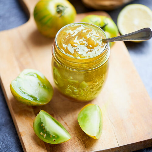 confiture tomate verte Confiture de tomate verte