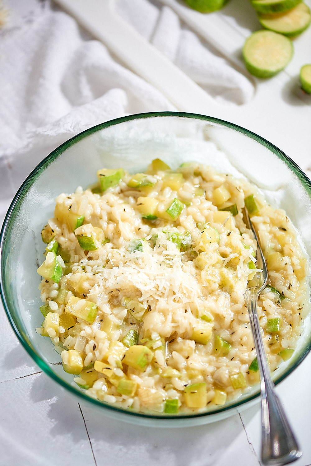 photo de Risotto aux courgettes