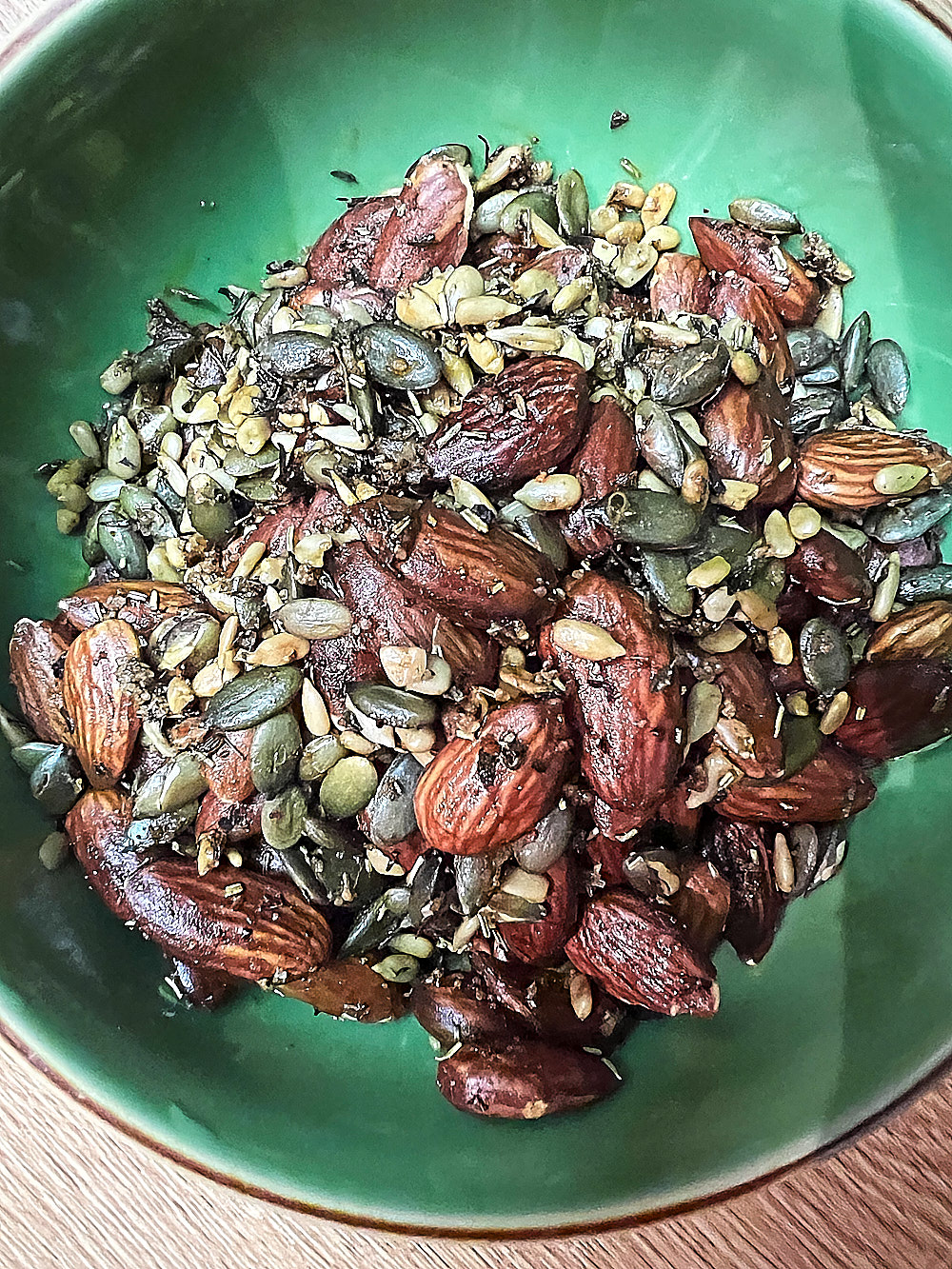 photo d'amandes aux épices