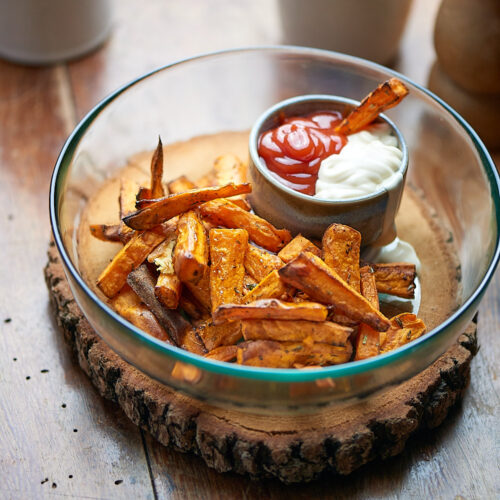 Frites de patate douce croustillantes à l'Airfryer