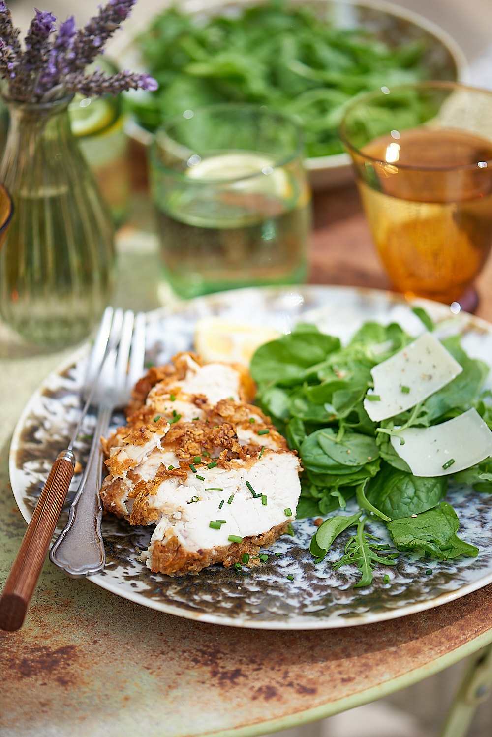 recette de filet de poulet pané au parmesan à l'airfryer