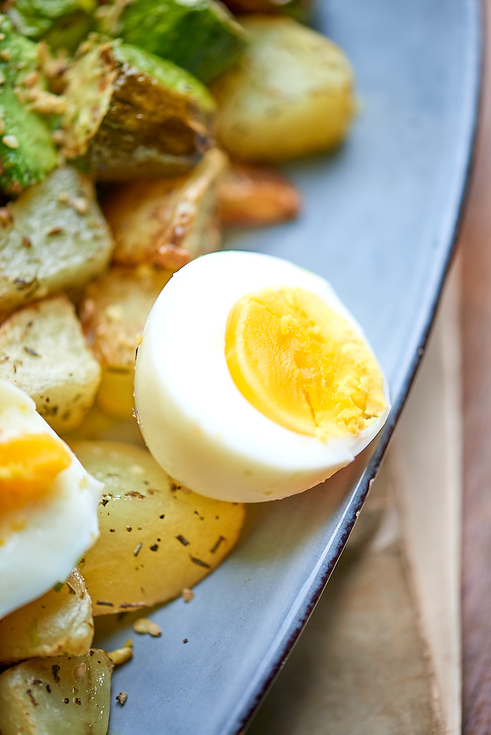 photo culinaire d'oeufs durs à l'airfryer de Vanessa cuisine