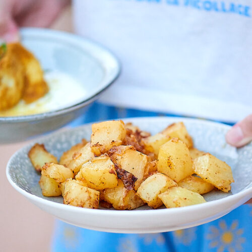 recette de batata harra ou pommes de terre épicées