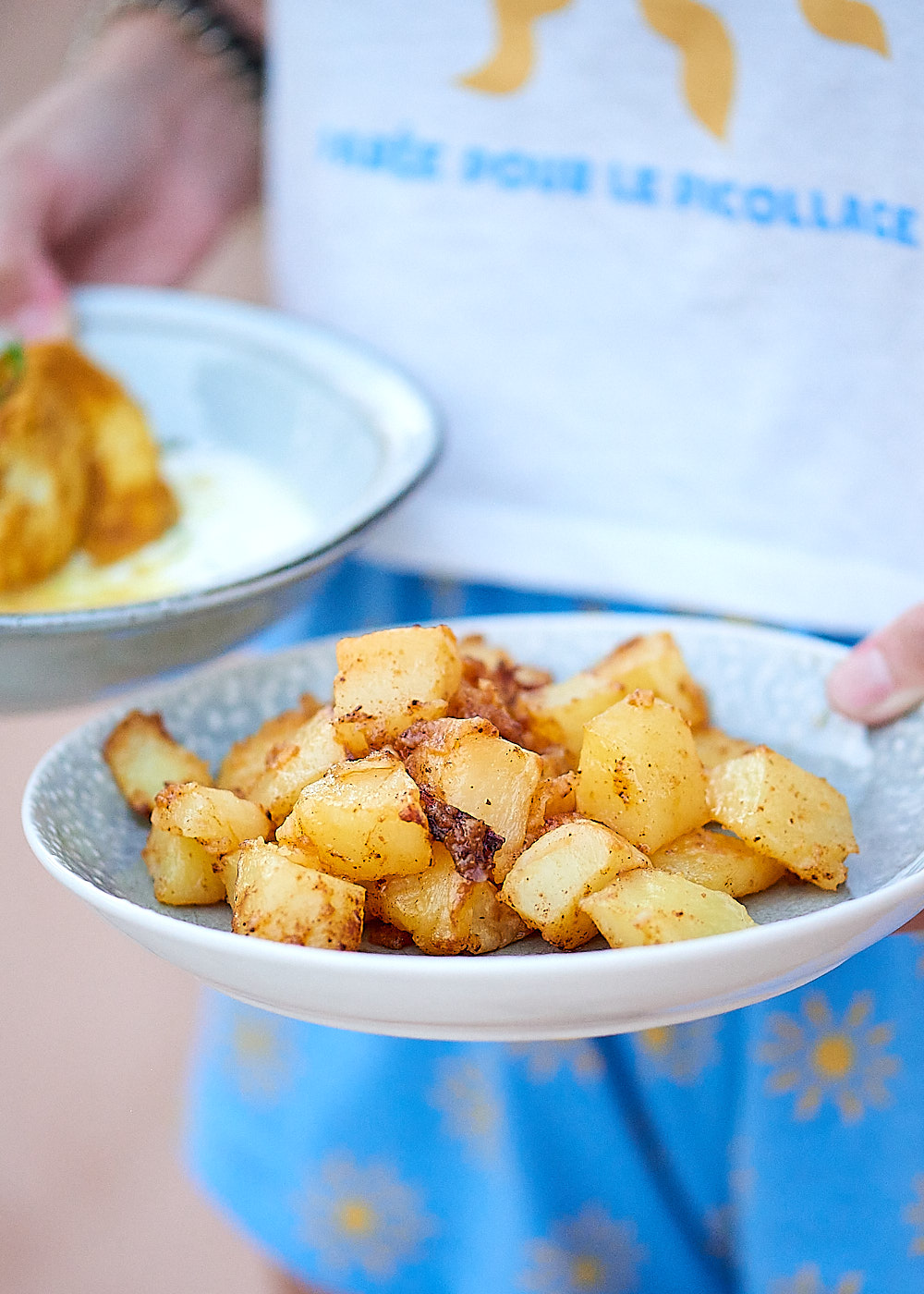 recette de batata harra ou pommes de terre épicées