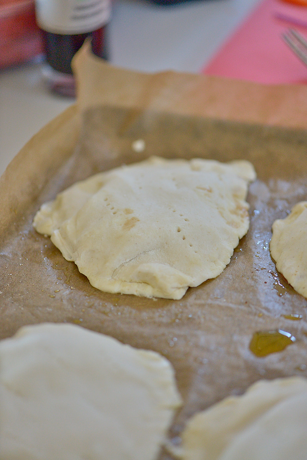 photo de la 3ème étape des tartes tatin aux carottes et noisettes