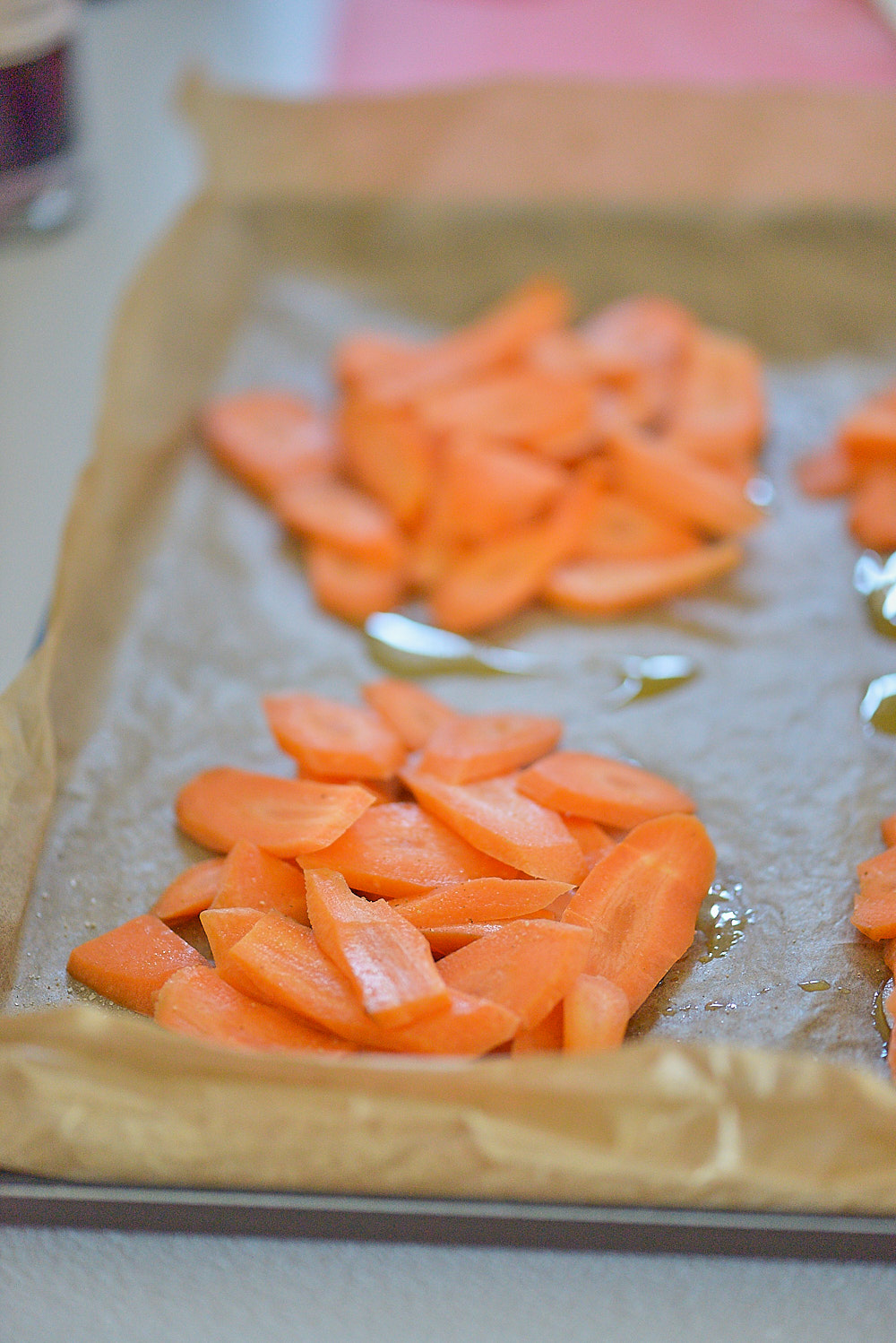 photo de la 2ème étape des tartes tatin aux carottes et noisettes