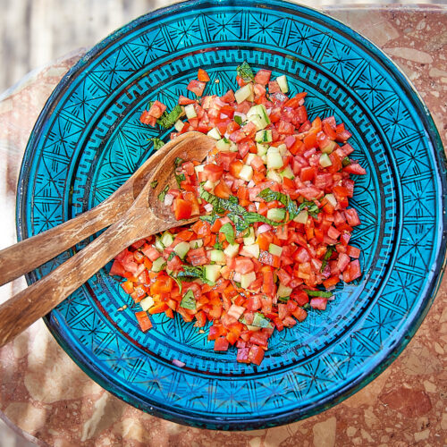 recette de salade israelienne