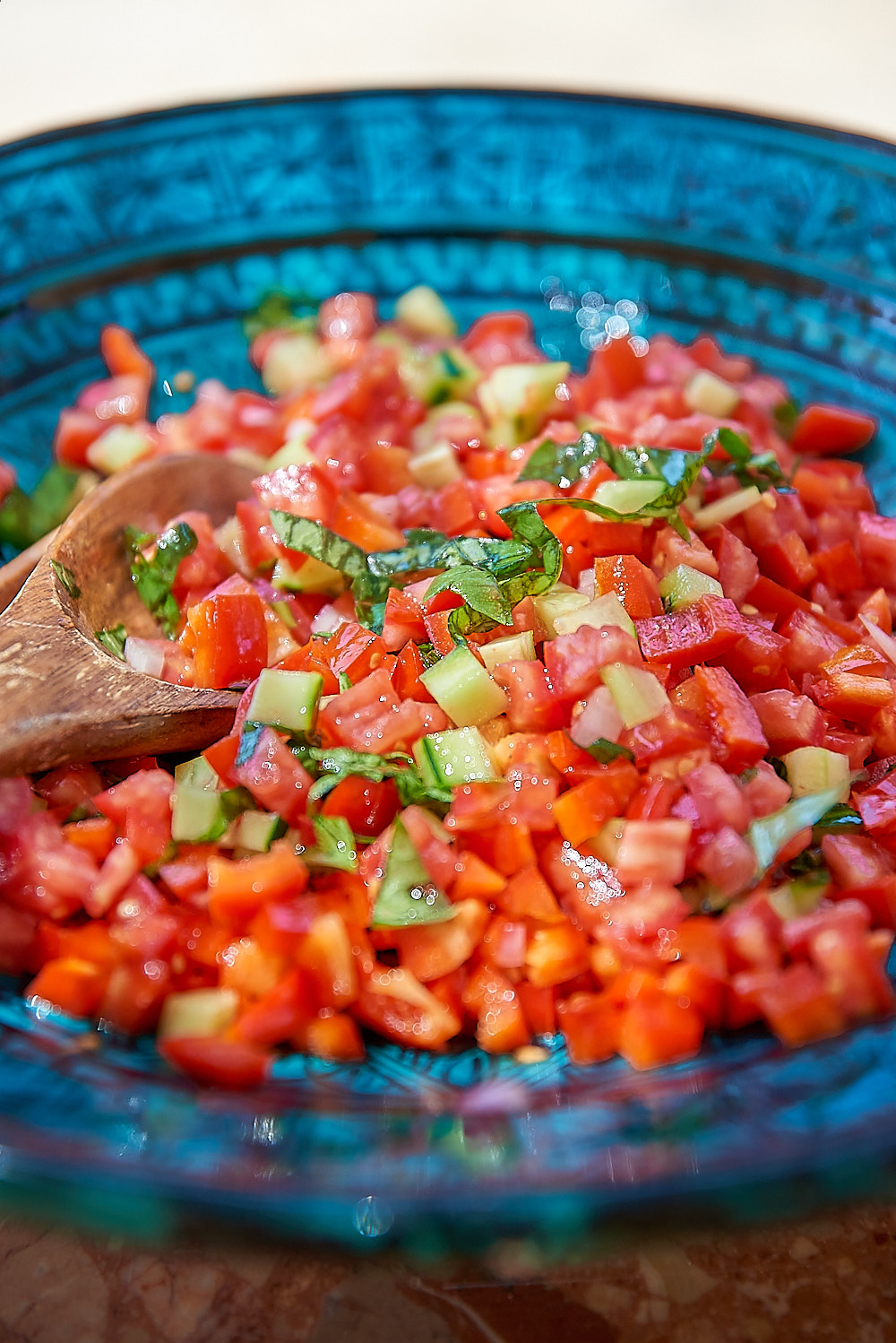 photo de la Salade israélienne mélangée