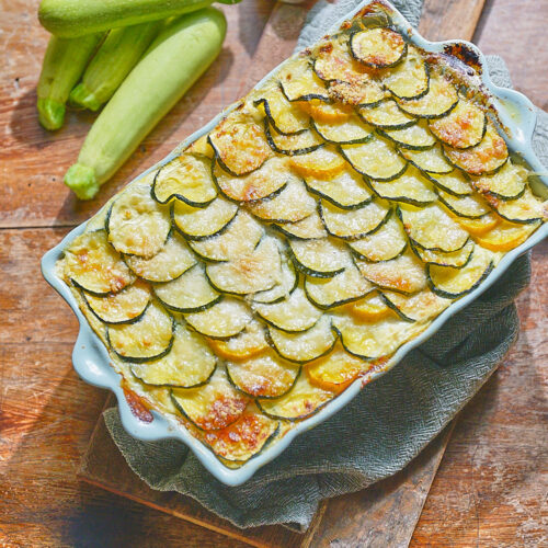 recette gratin courgette brousse Gratin de courgette à la brousse