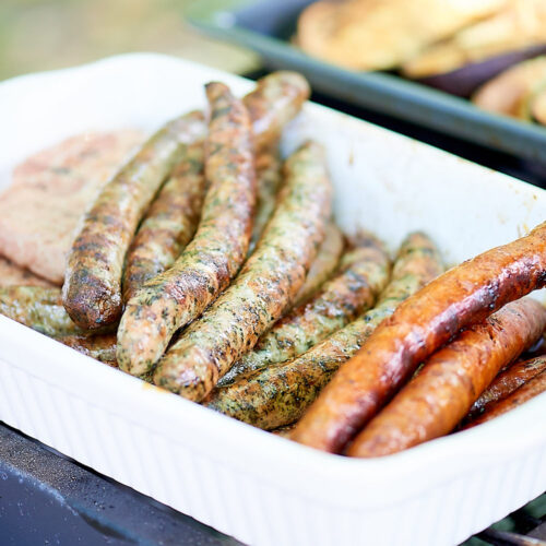 recette de Merguez et chipolatas au barbecue