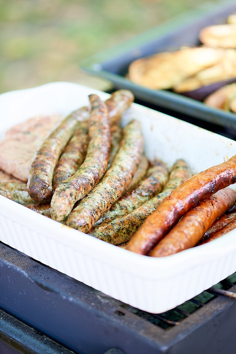 recette de Merguez et chipolatas au barbecue