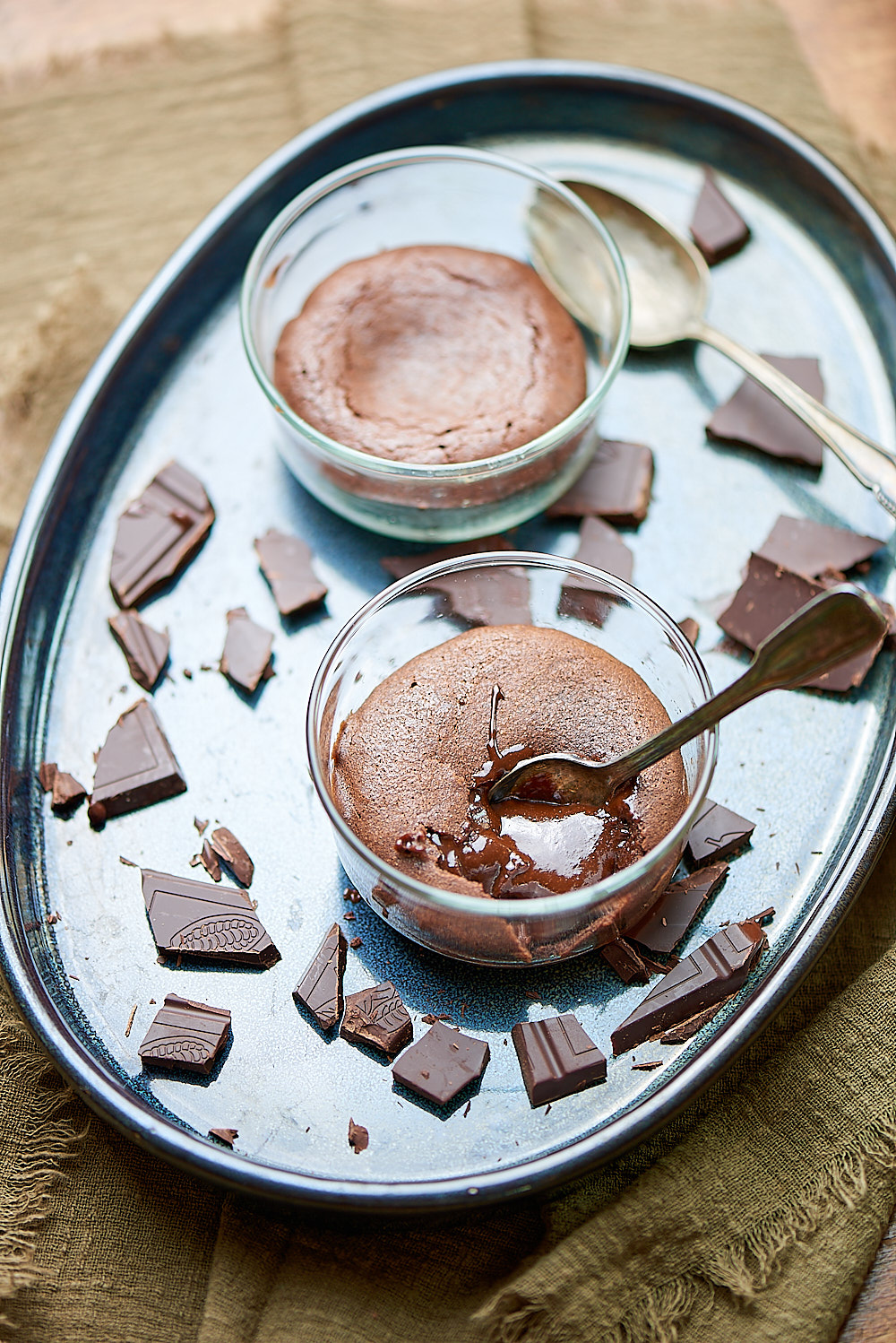 recette coulant chocolat cuisson airfryer Fondant au chocolat à l'airfryer