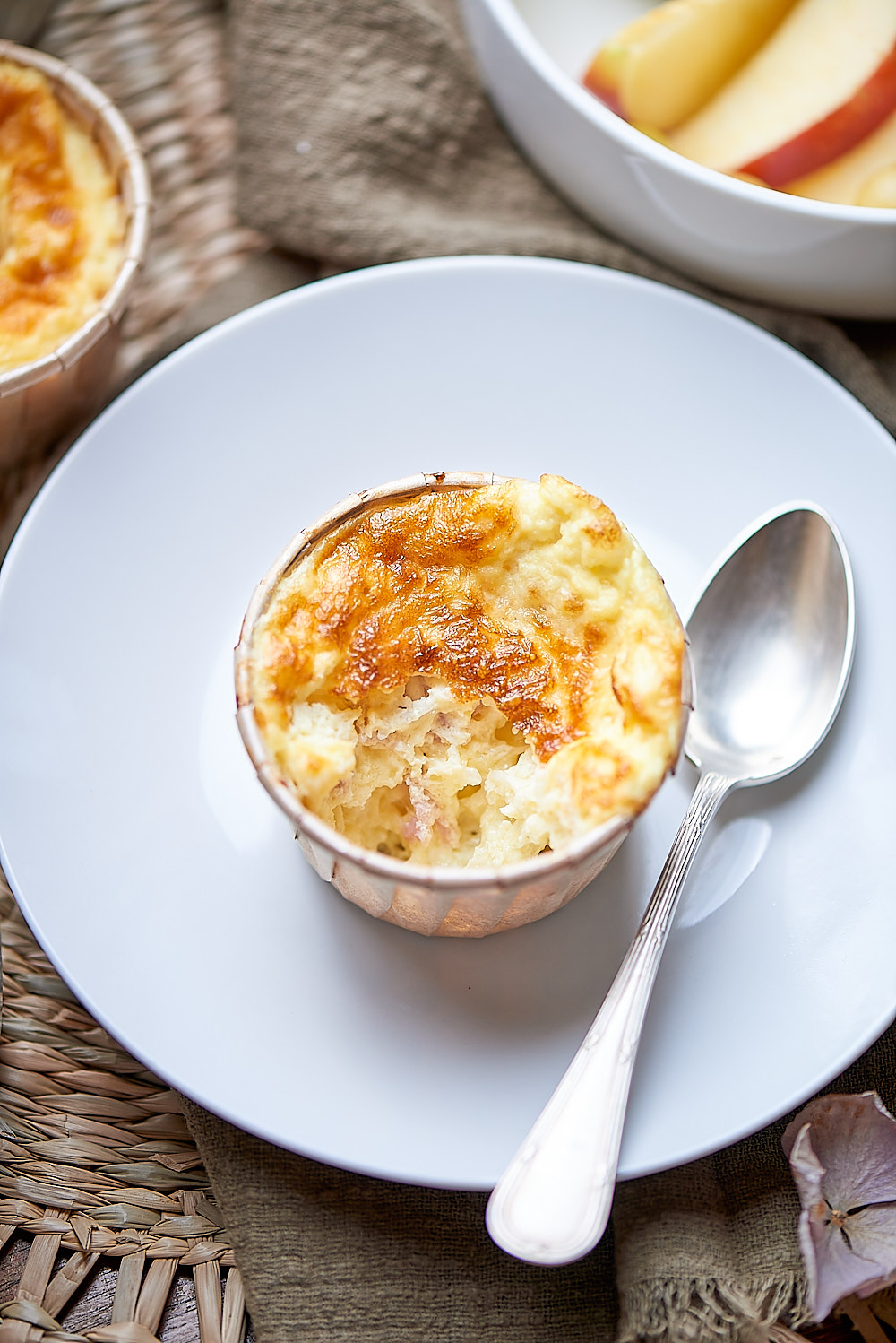 photo de l'intérieur d'un Egg Muffins façon Starbucks